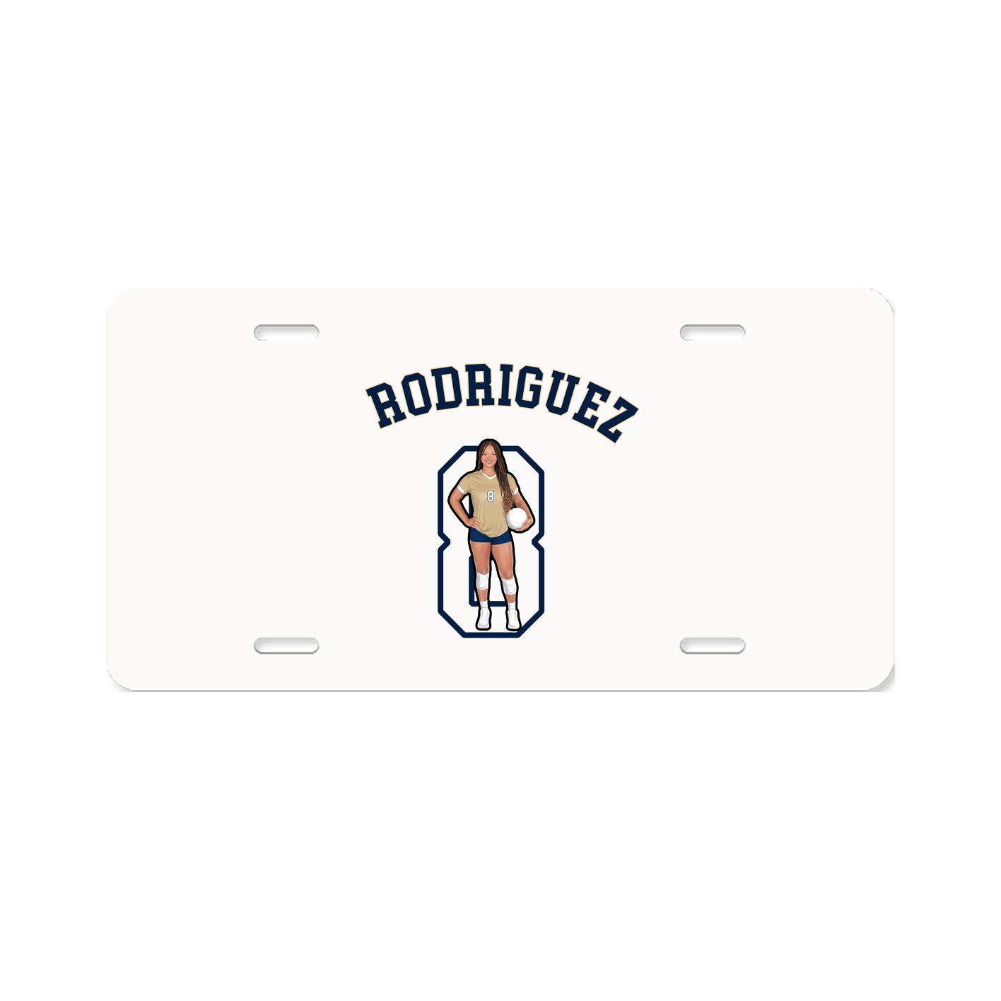 License Plate — Shirsey Arch in Classic