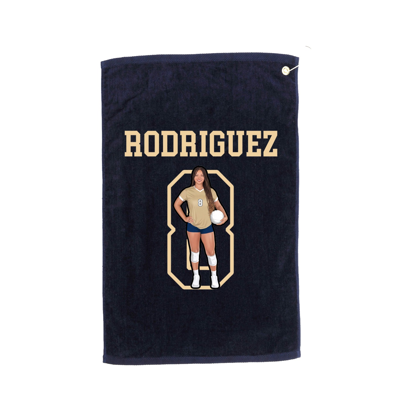 Golf Towel — Shirsey in Navy