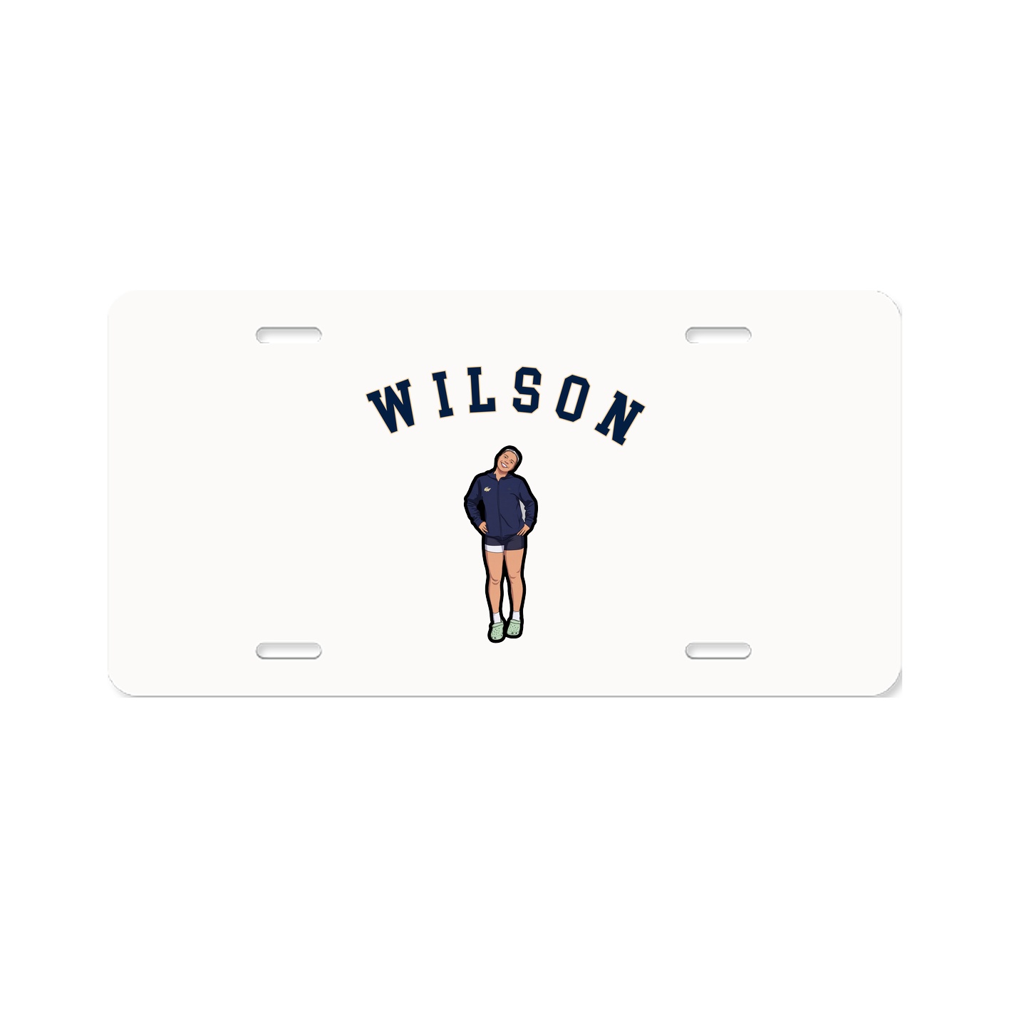 License Plate — Shirsey Arch in Classic