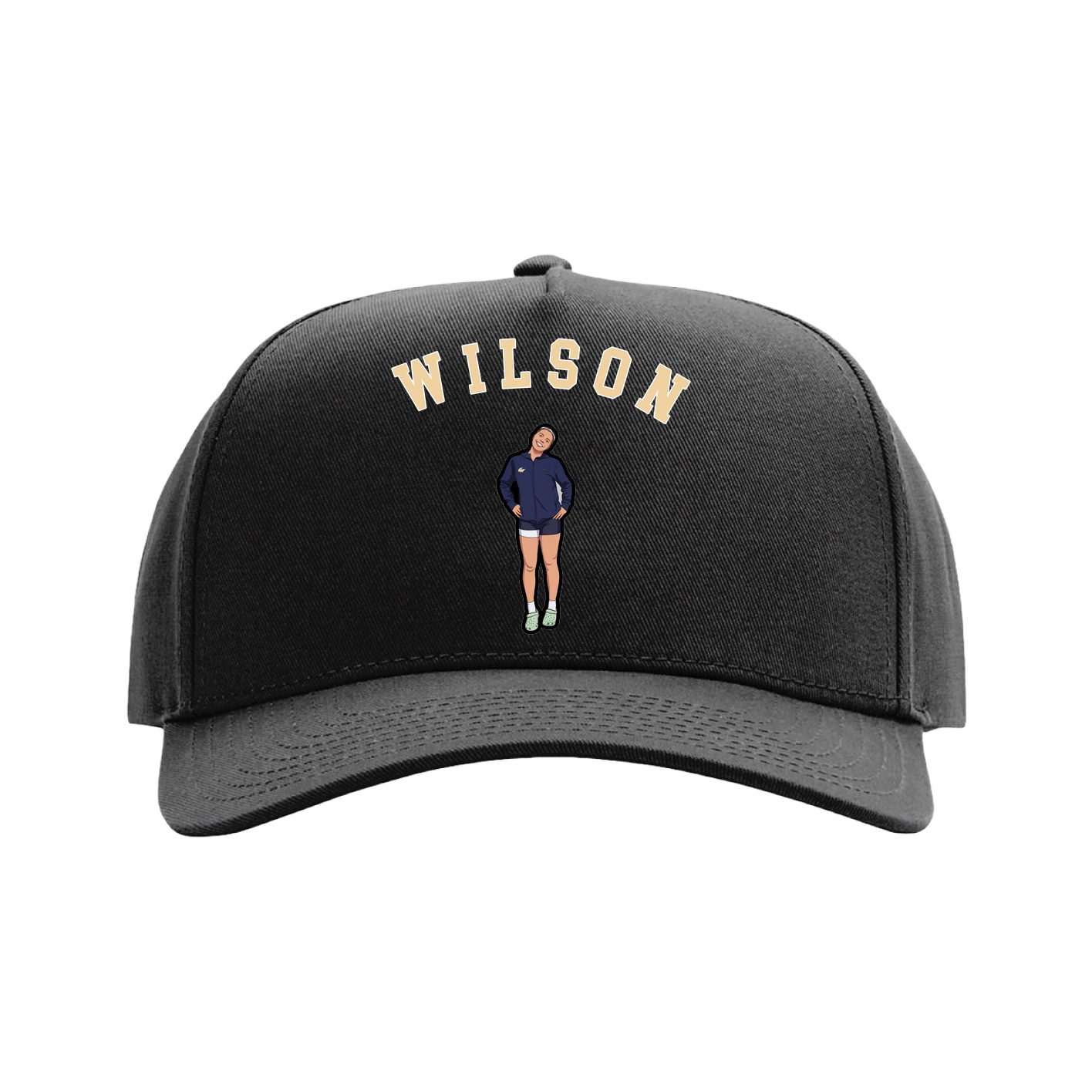 Full Fabric Five-Panel Champ Cap