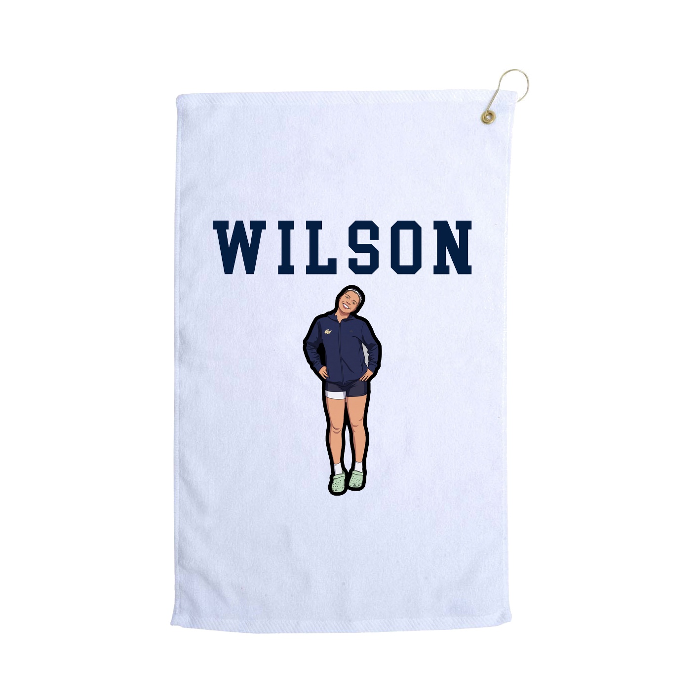 Golf Towel — Shirsey in White