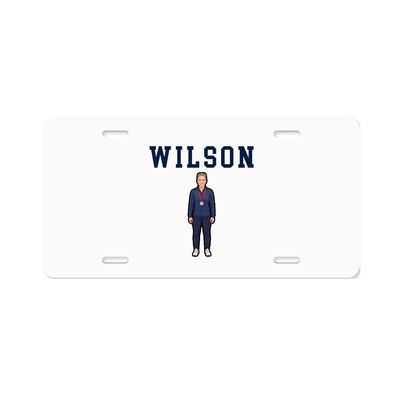 License Plate — Shirsey in Classic