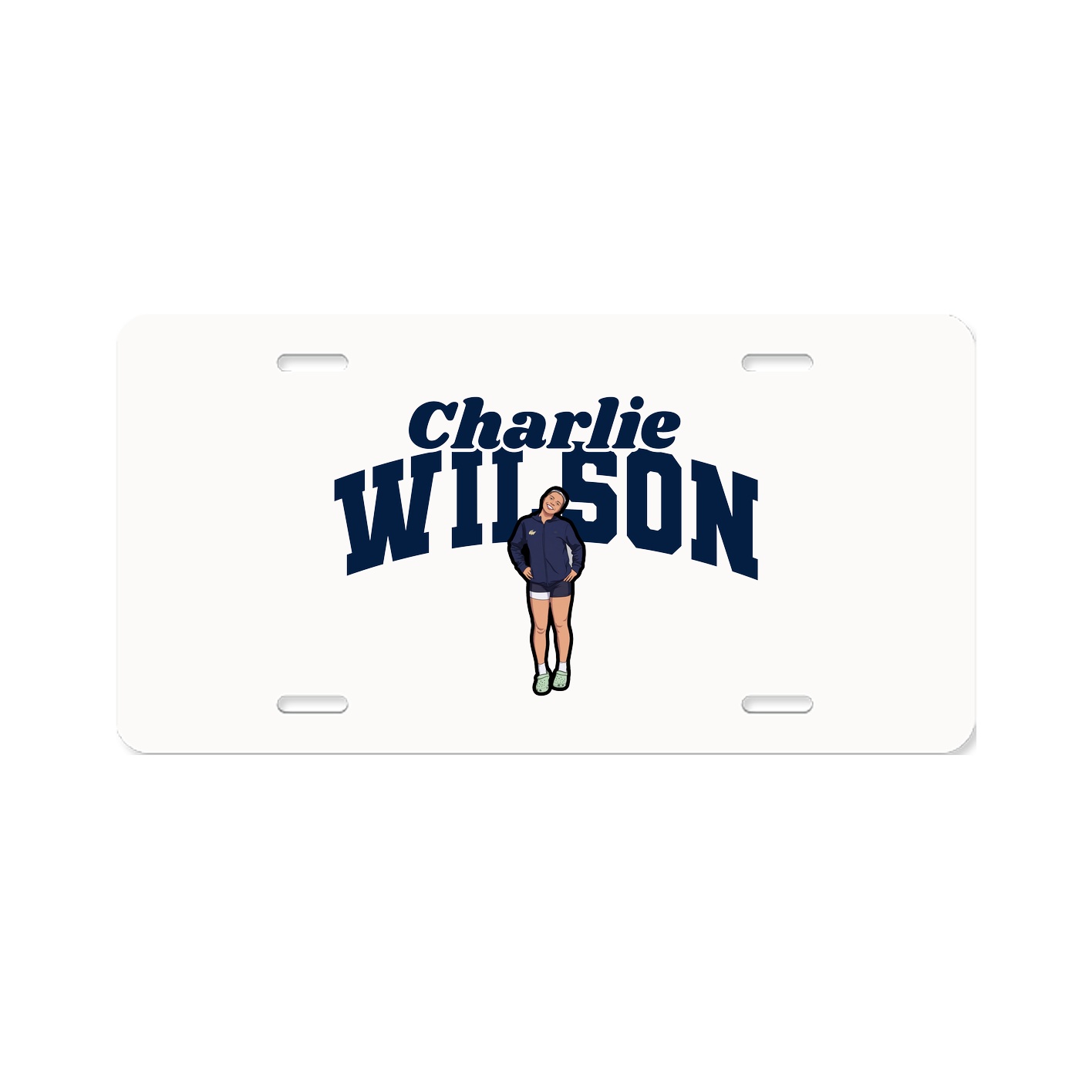 License Plate — Signature Arch in Classic