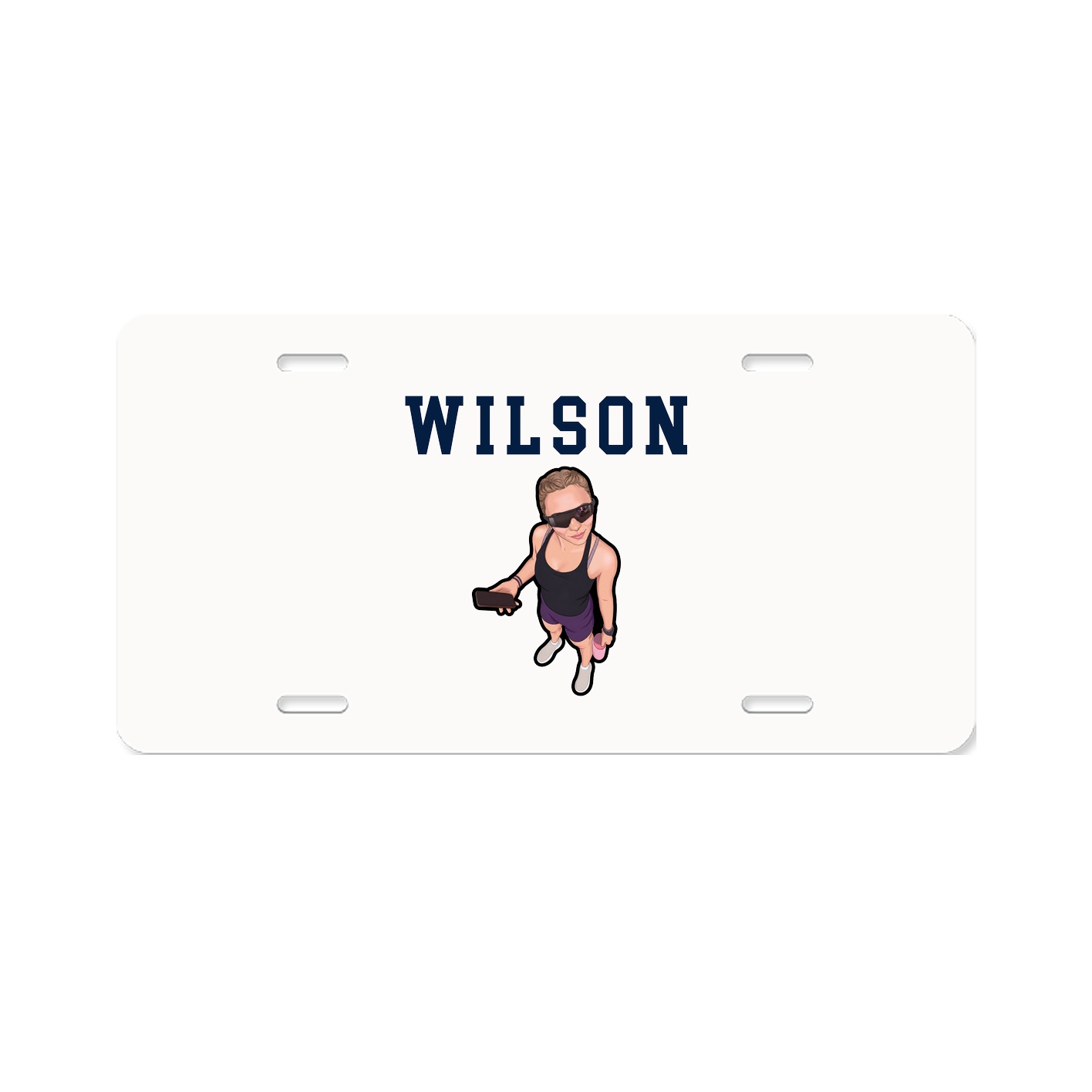 License Plate — Shirsey in Classic