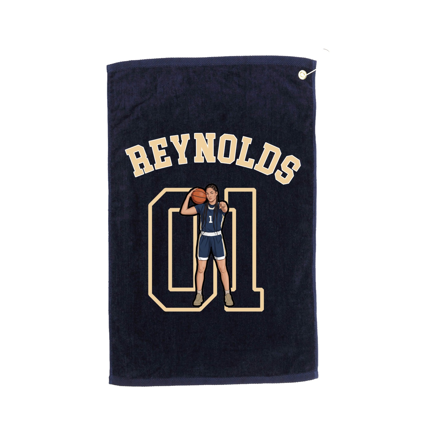 Golf Towel — Shirsey Arch in Navy