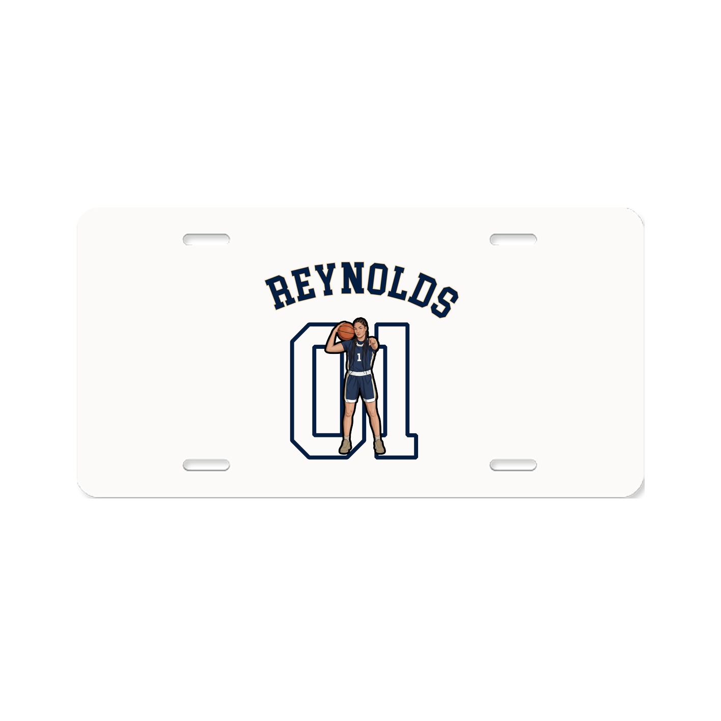 License Plate — Shirsey Arch in Classic