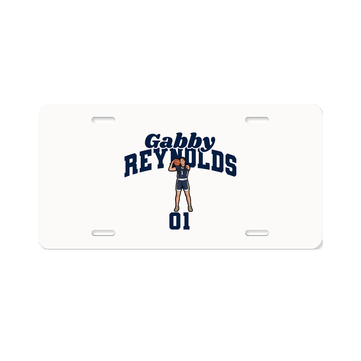 License Plate — Signature Arch in Classic