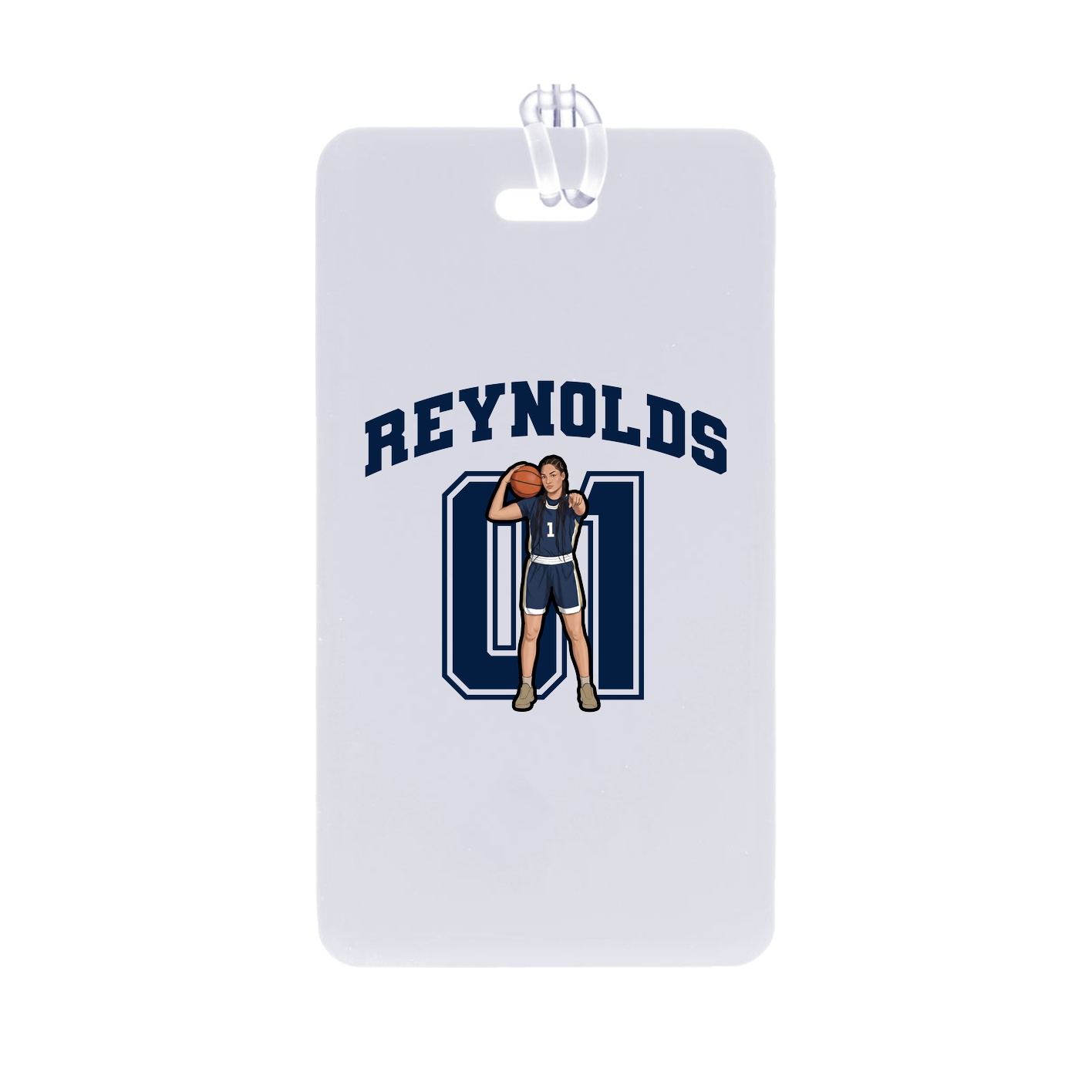 Bag Tag — Number in Classic