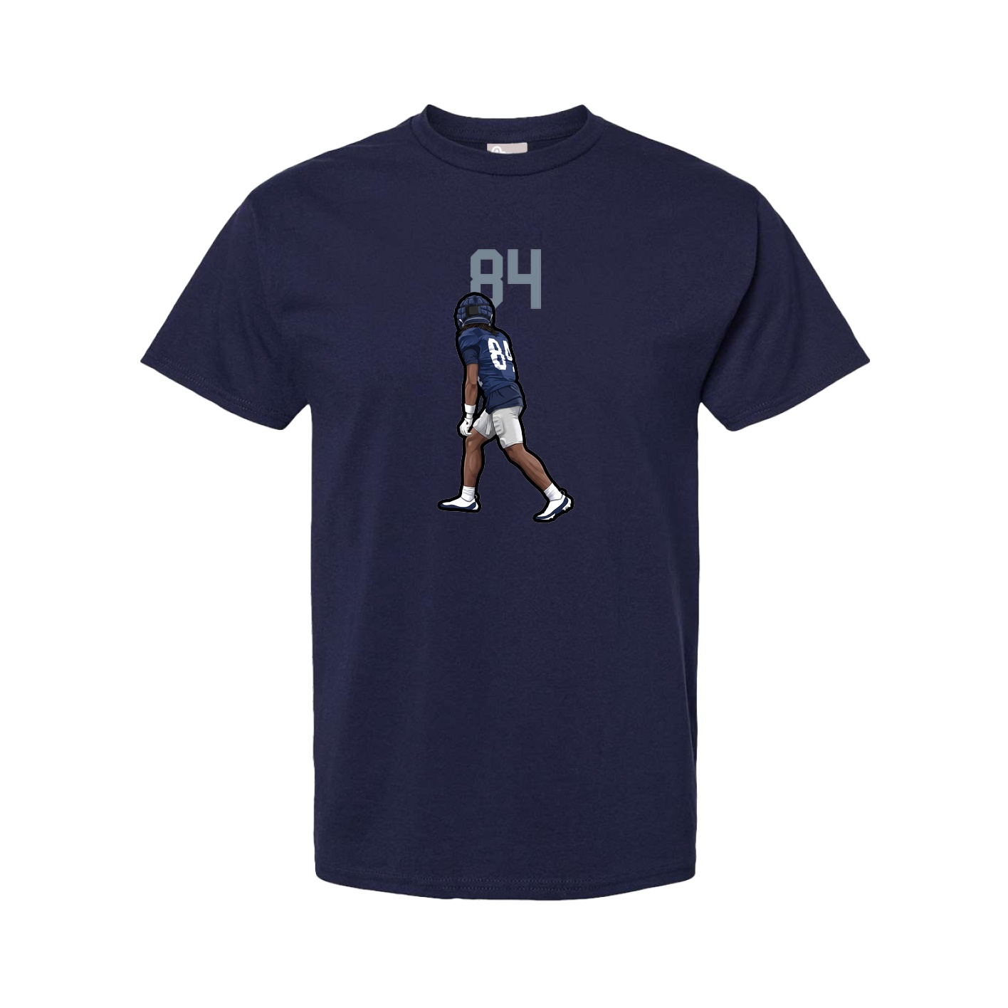 Tee — Number Top in Navy