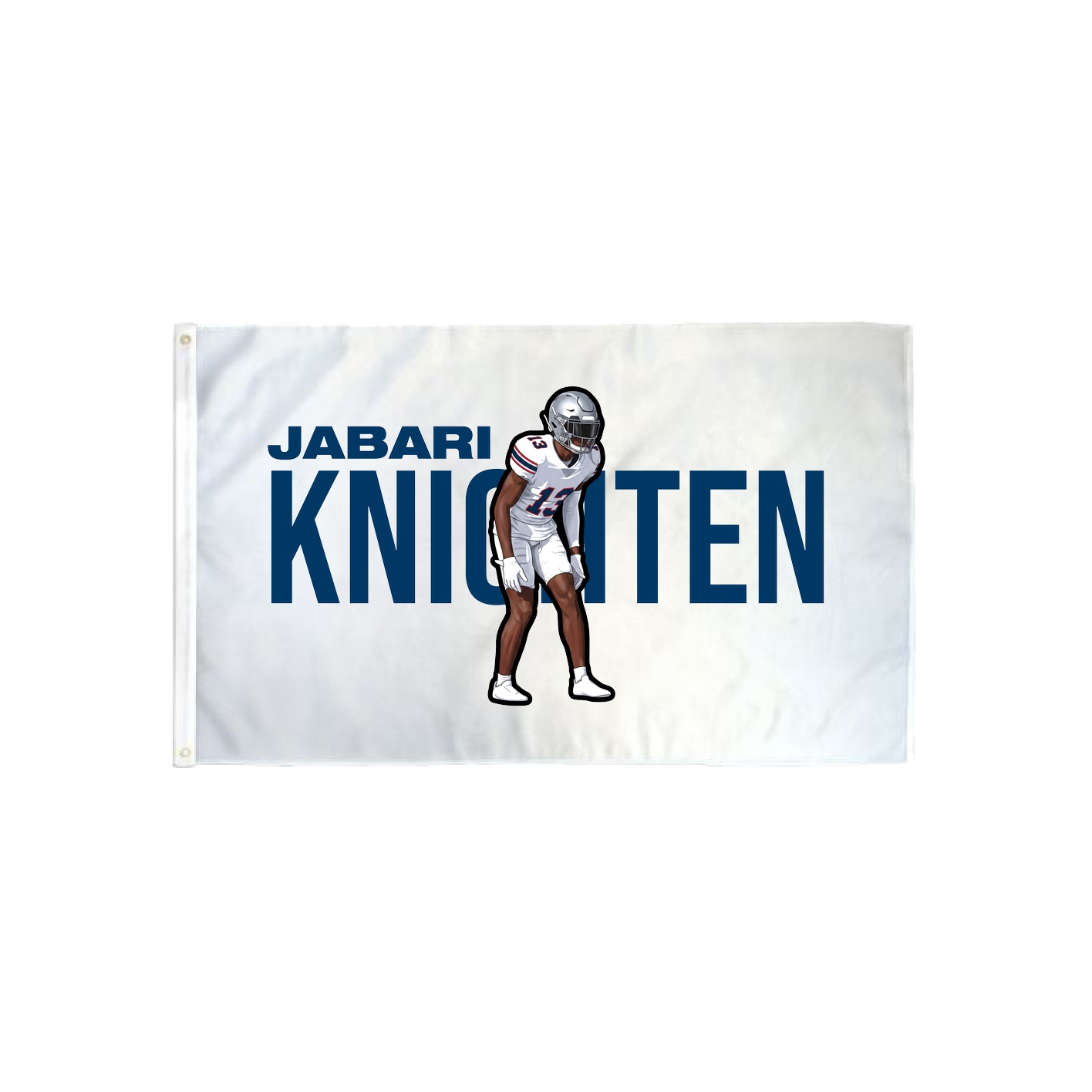 3x5 Flag — Player Name in Classic