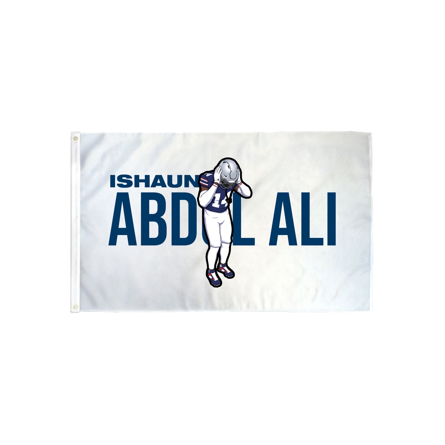 3x5 Flag — Player Name in Classic