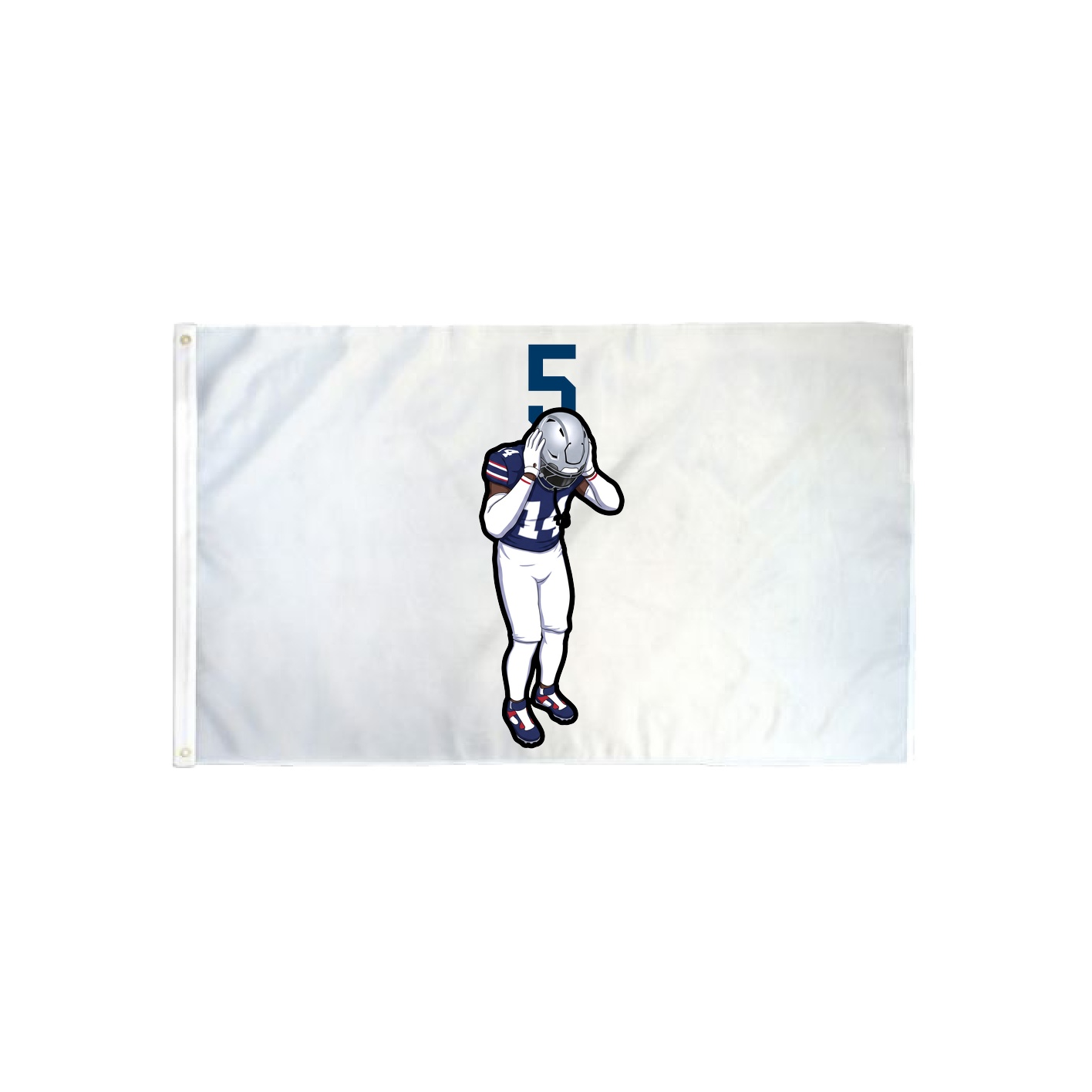 3x5 Flag — Number Top in Classic