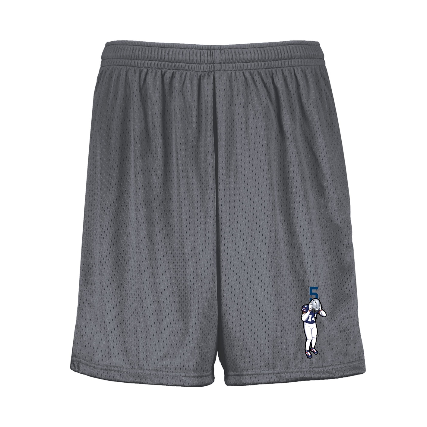 Shorts — Number Top in Grey