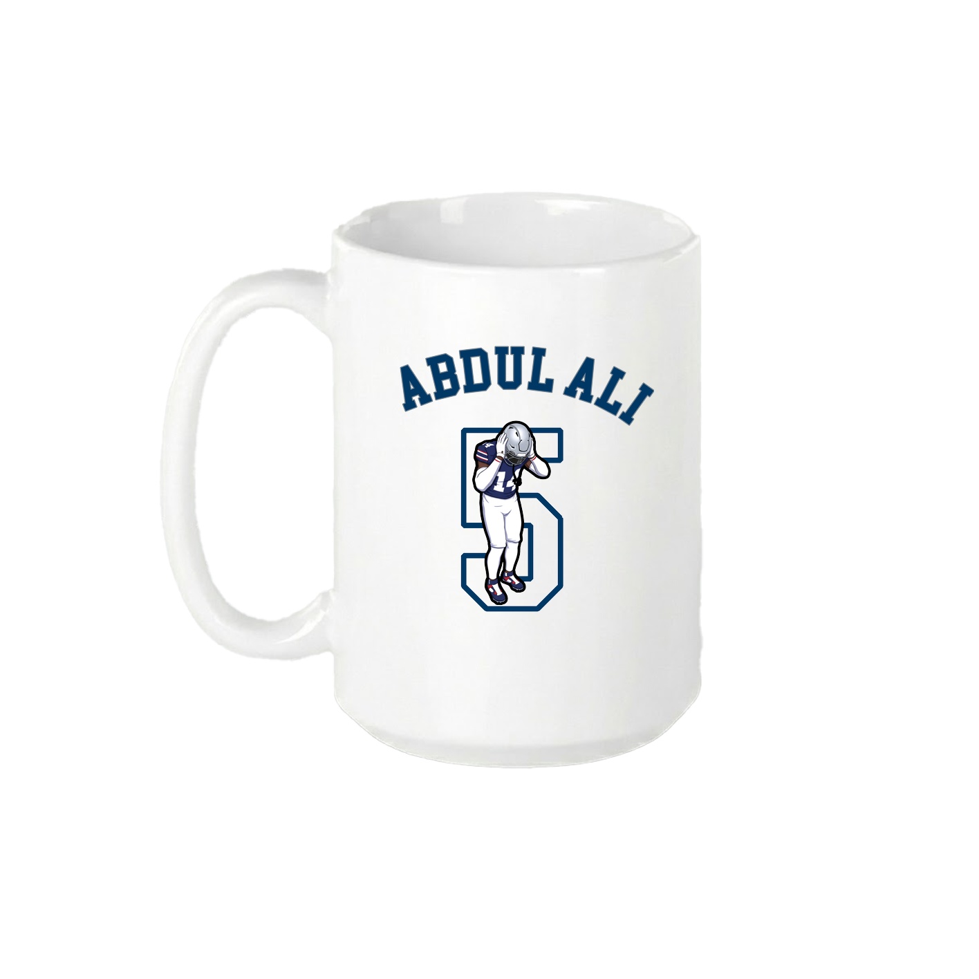 15oz Coffee Mug — Shirsey Arch in White