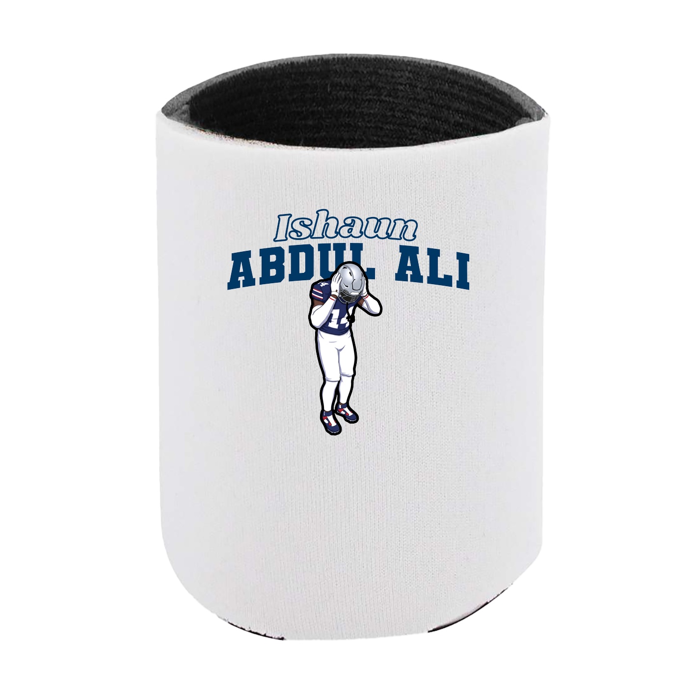 Can Holder — Name Arch in White