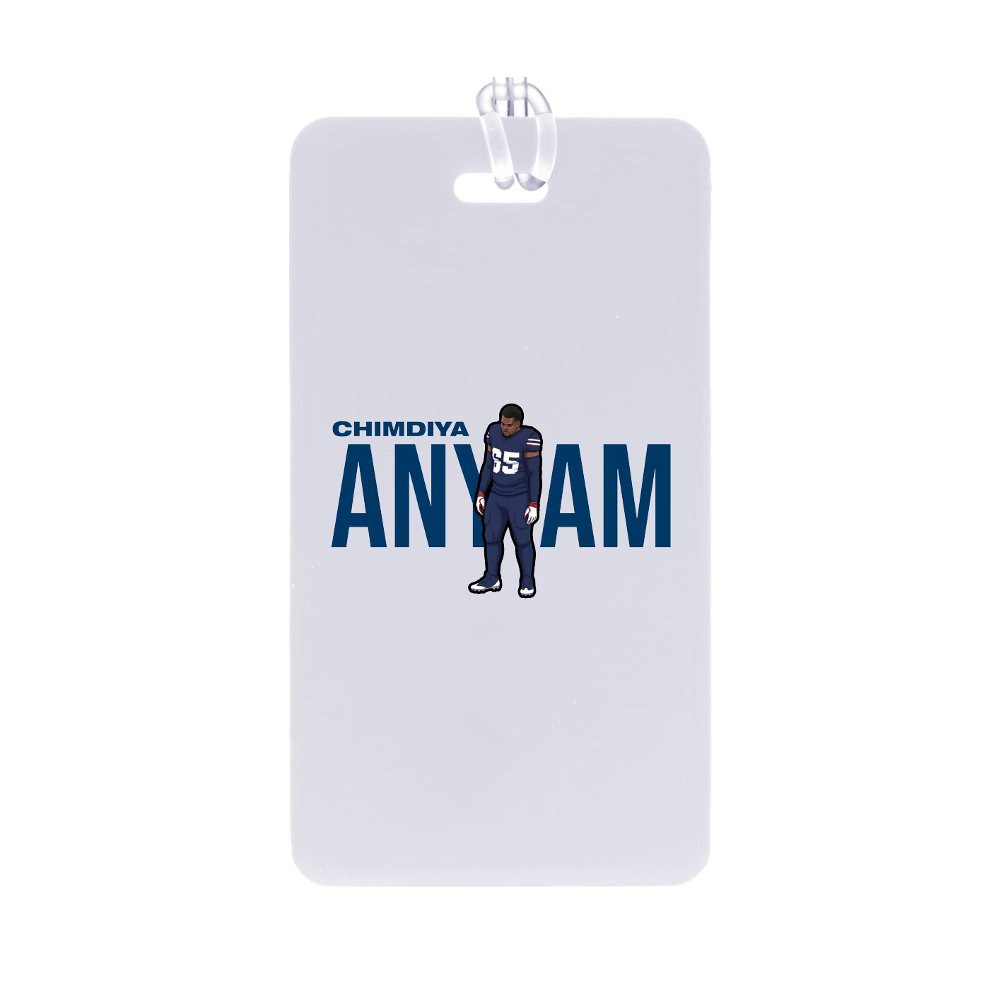 Bag Tag — Player Name in Classic