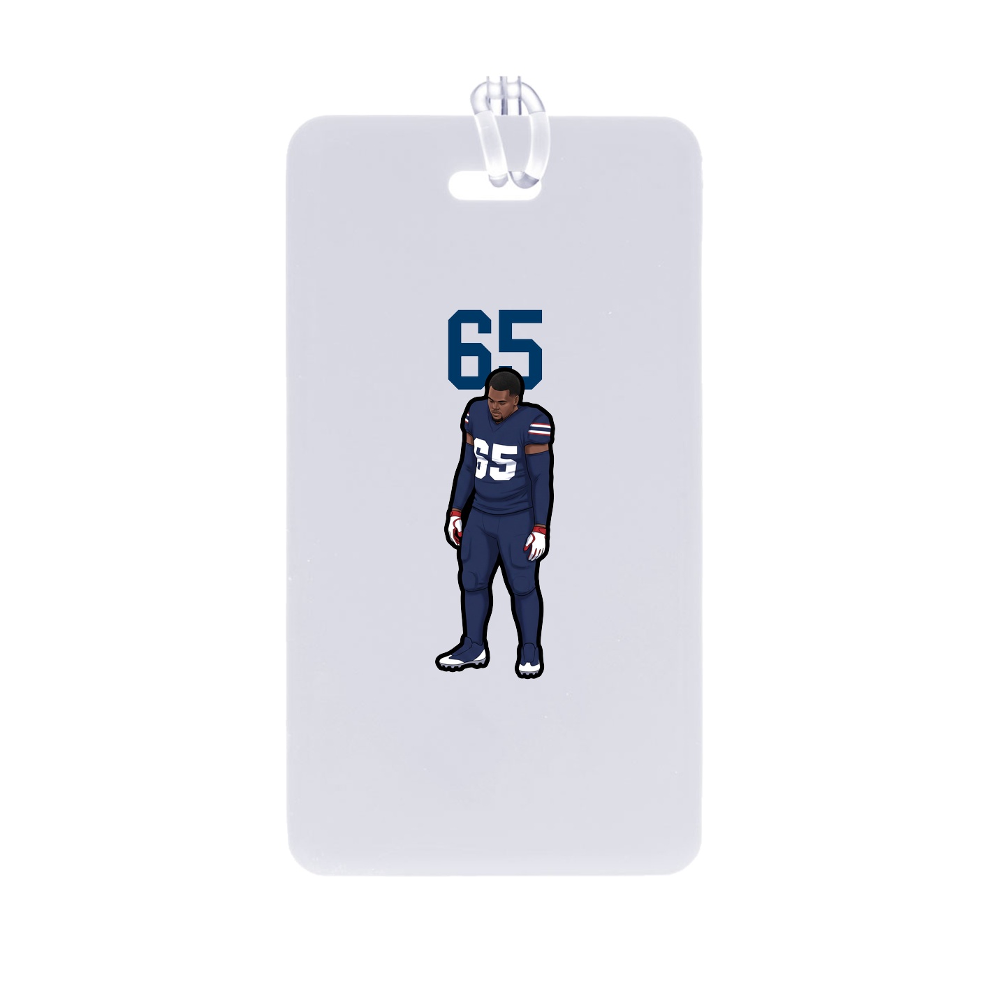 Bag Tag — Number Top in Classic