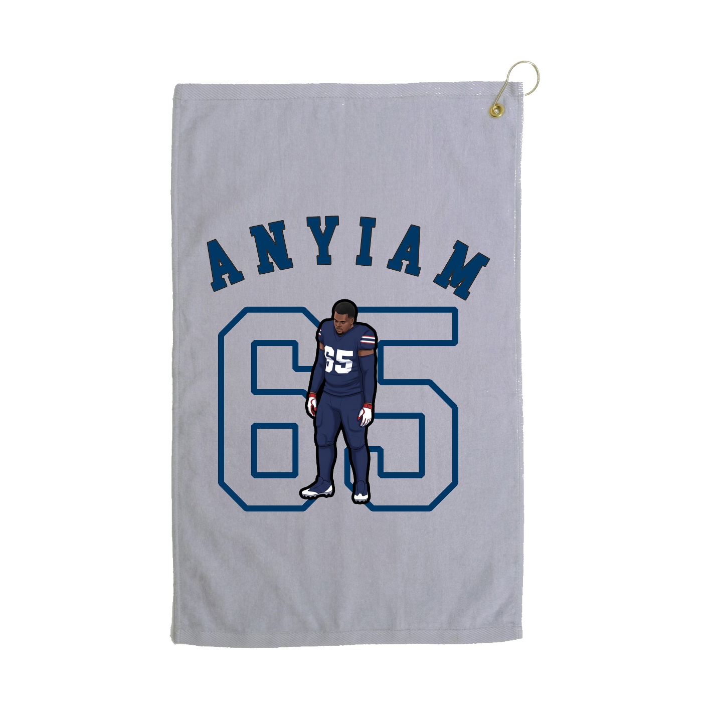 Golf Towel — Shirsey Arch in Grey