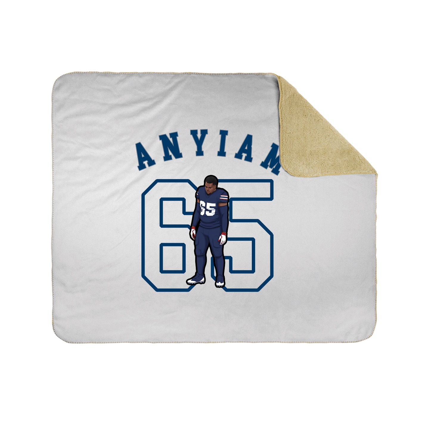 Throw Blanket — Shirsey Arch in White
