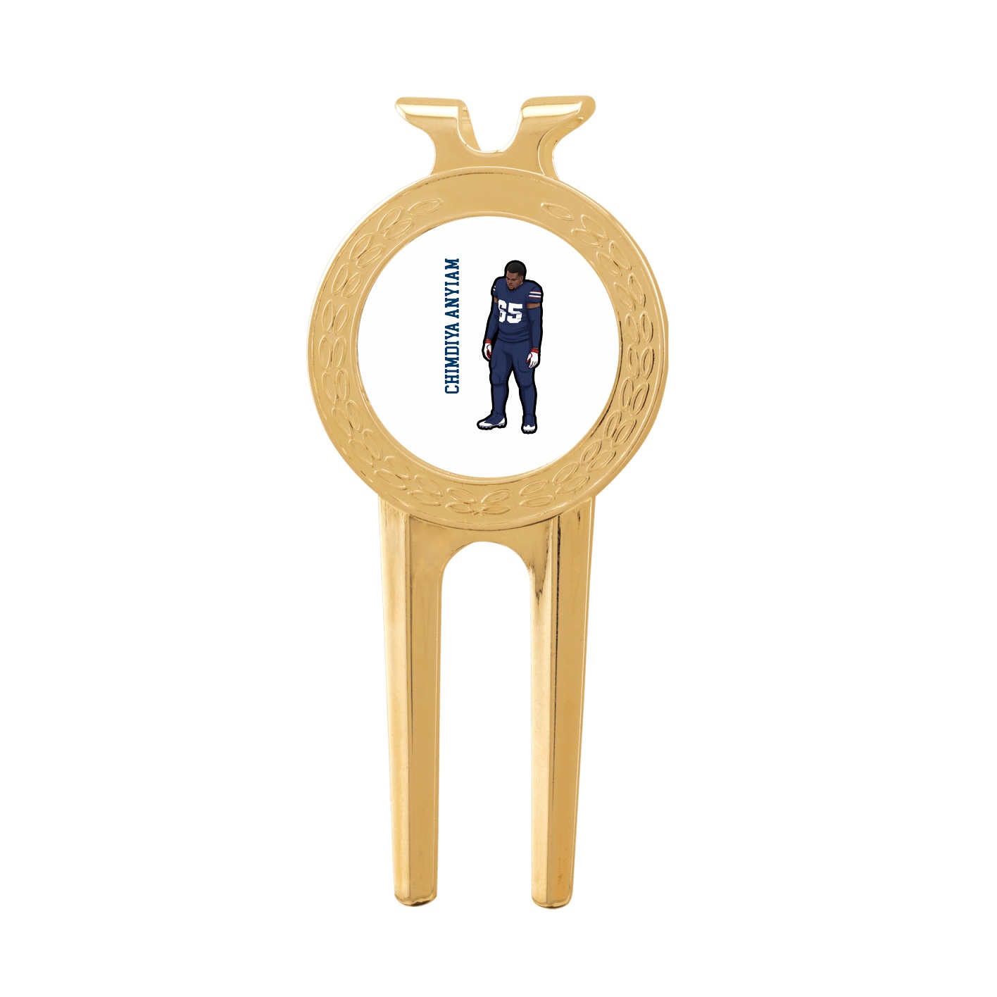 Divot Tool with Ball Marker — Name Vertical in Classic
