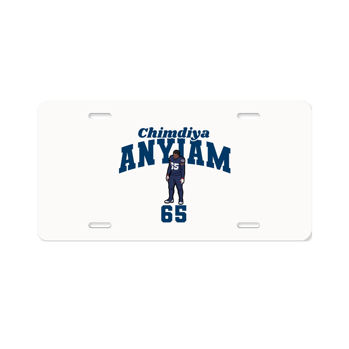 License Plate — Signature Arch in Classic