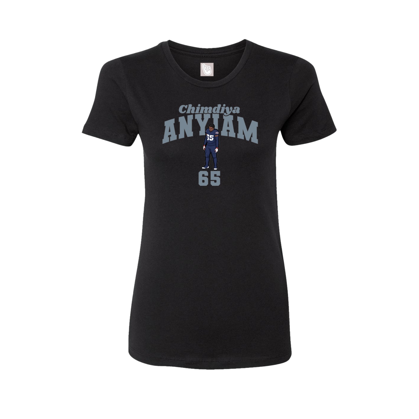Womens Tee — Signature Arch in Black