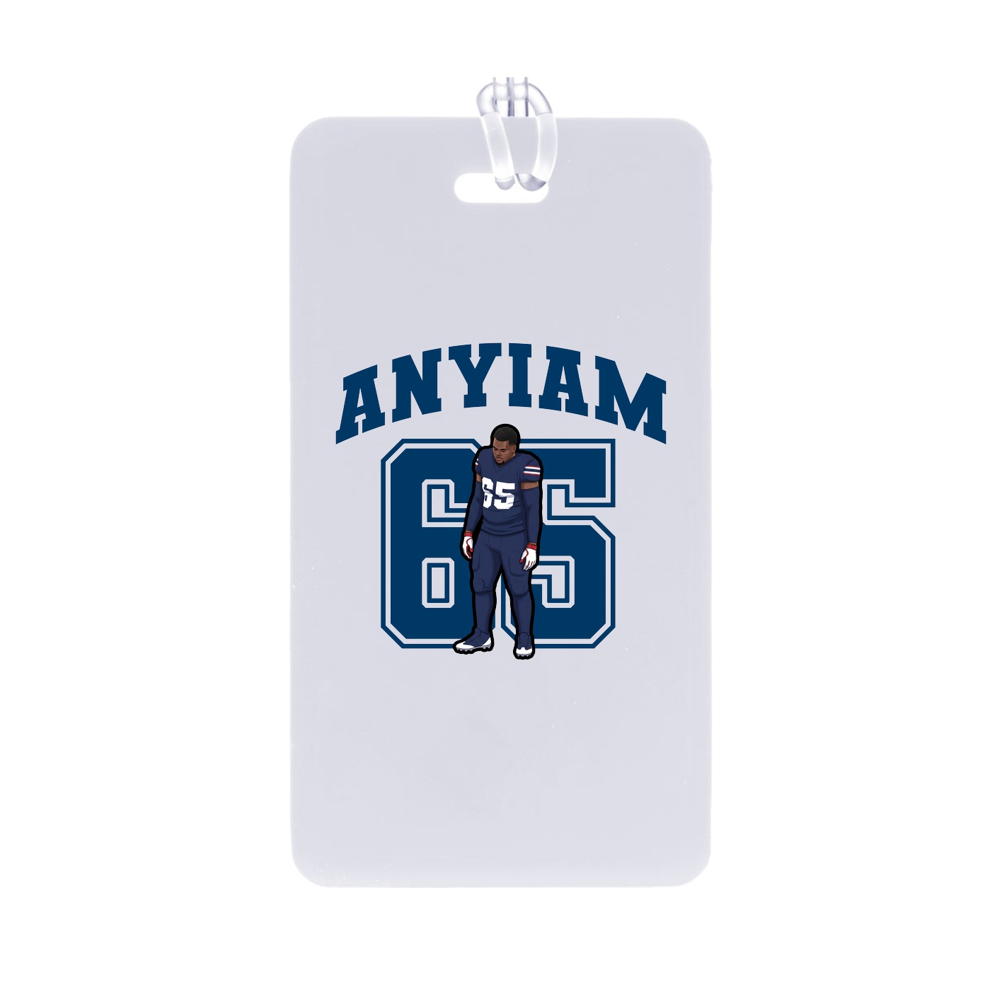 Bag Tag — Number in Classic