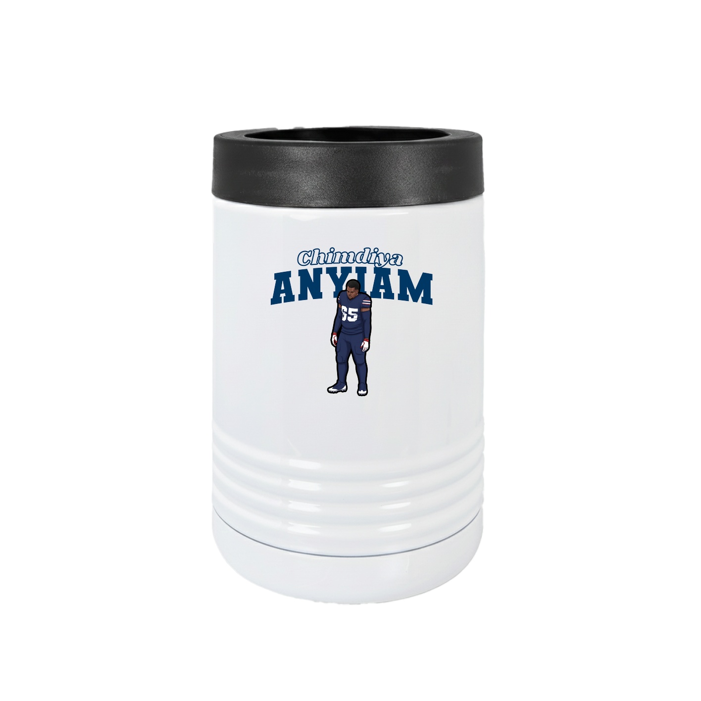 Beverage Holder — Name Arch in White