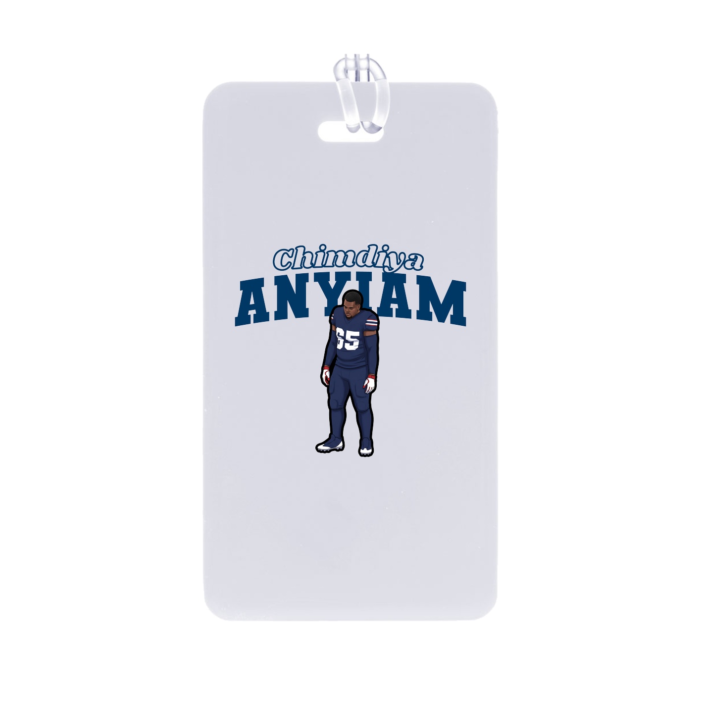 Bag Tag — Name Arch in Classic