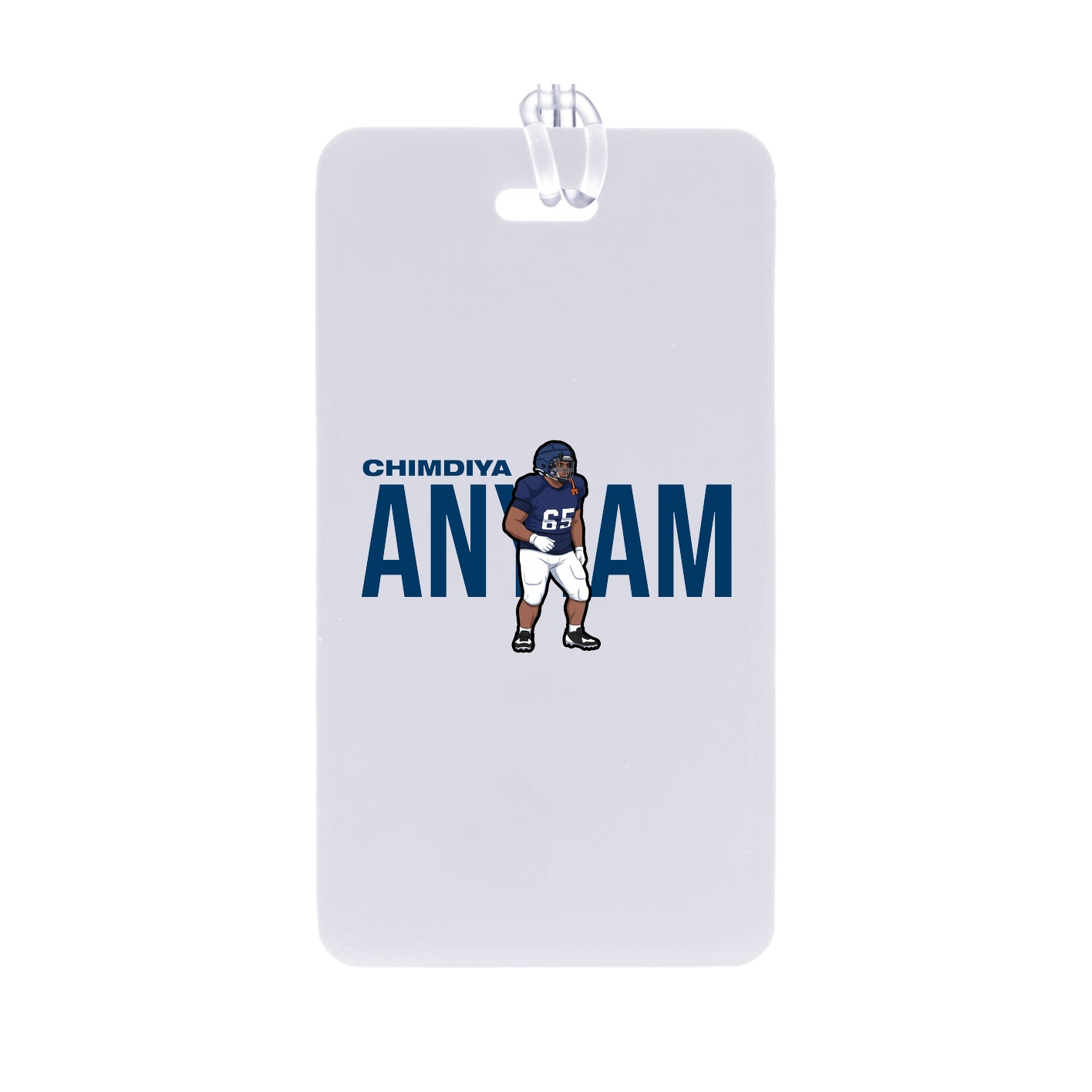 Bag Tag — Player Name in Classic