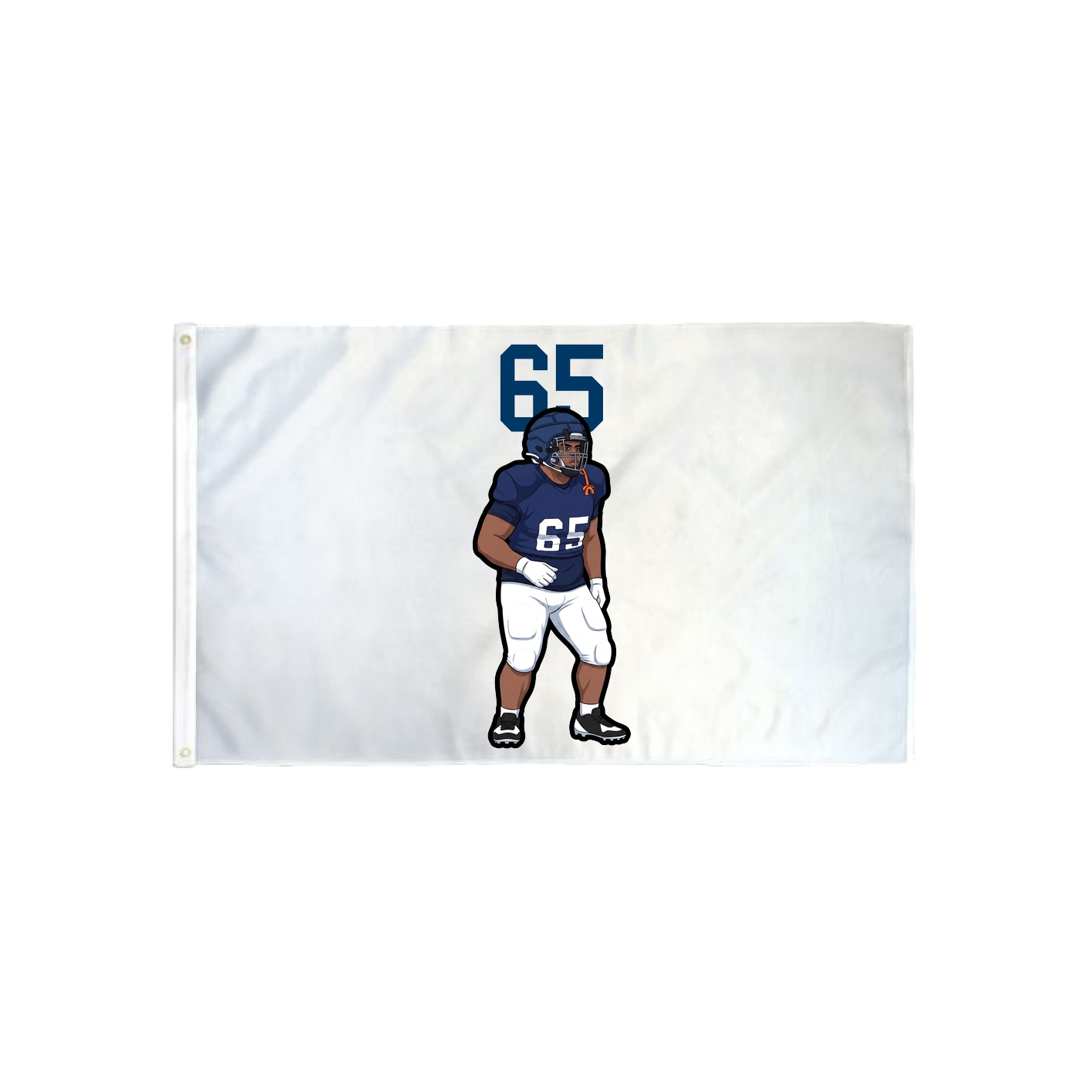 3x5 Flag — Number Top in Classic