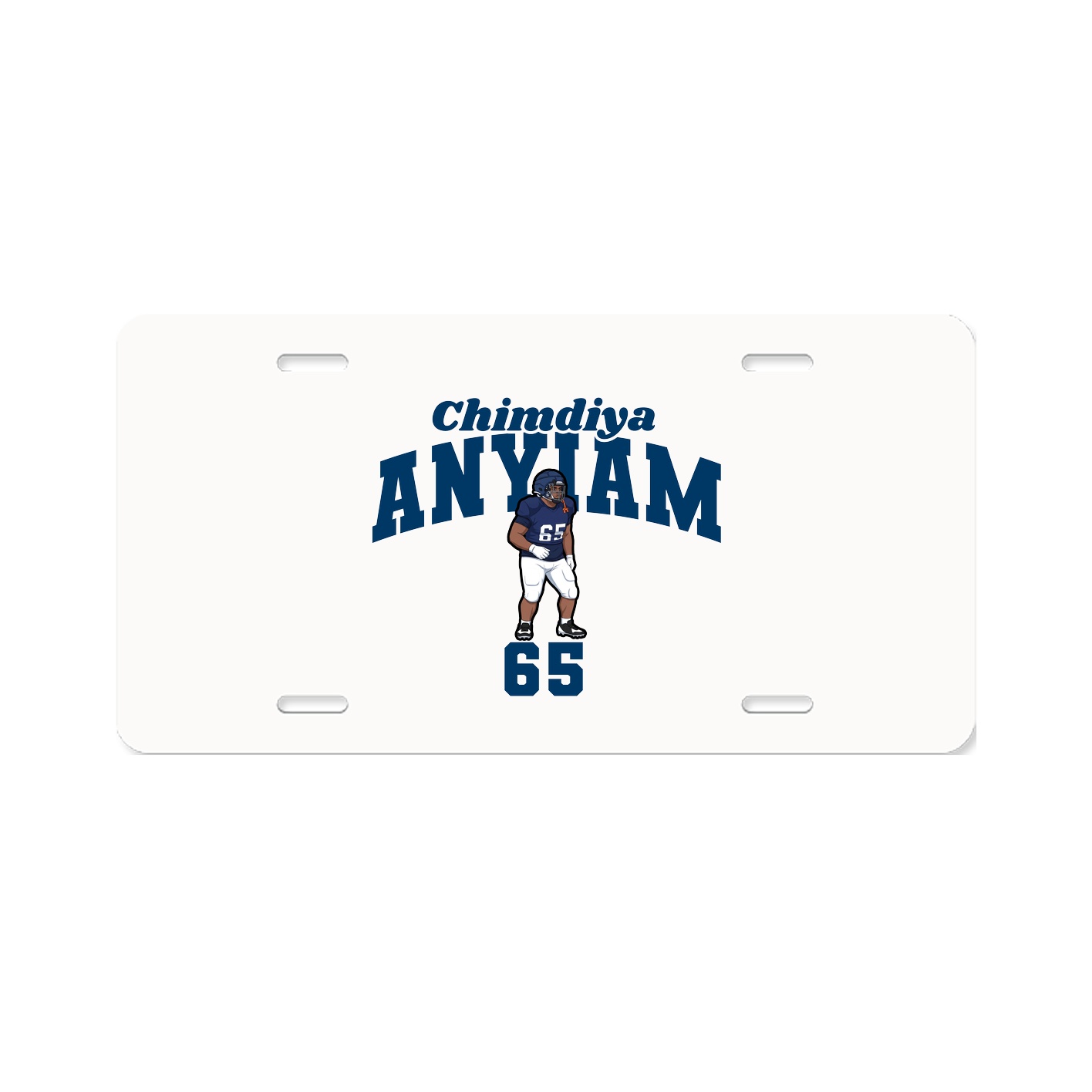 License Plate — Signature Arch in Classic