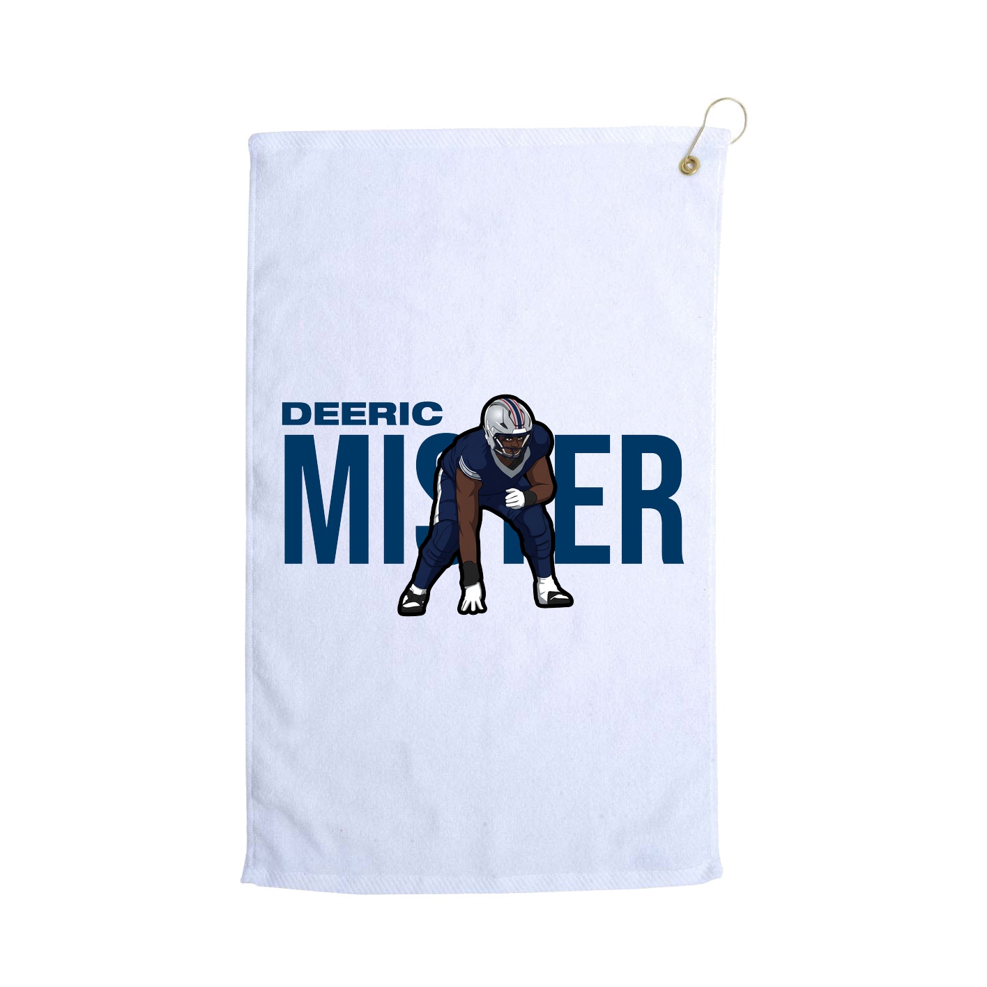 Golf Towel — Player Name in White