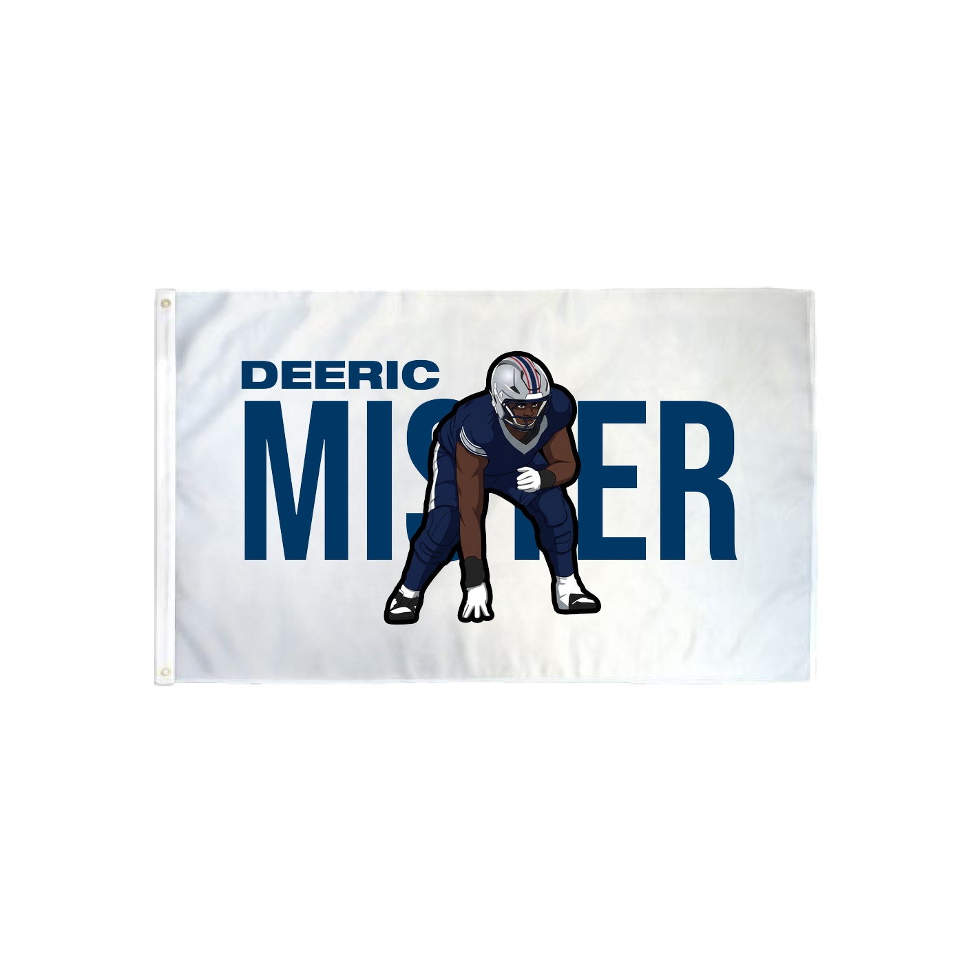 3x5 Flag — Player Name in Classic