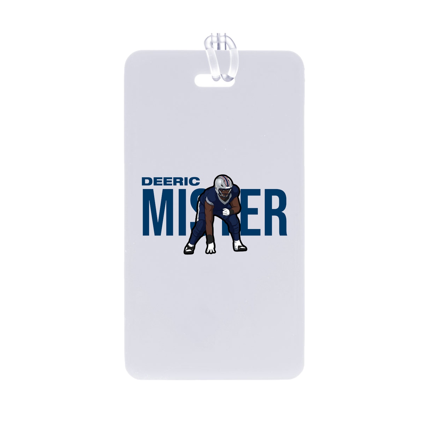 Bag Tag — Player Name in Classic