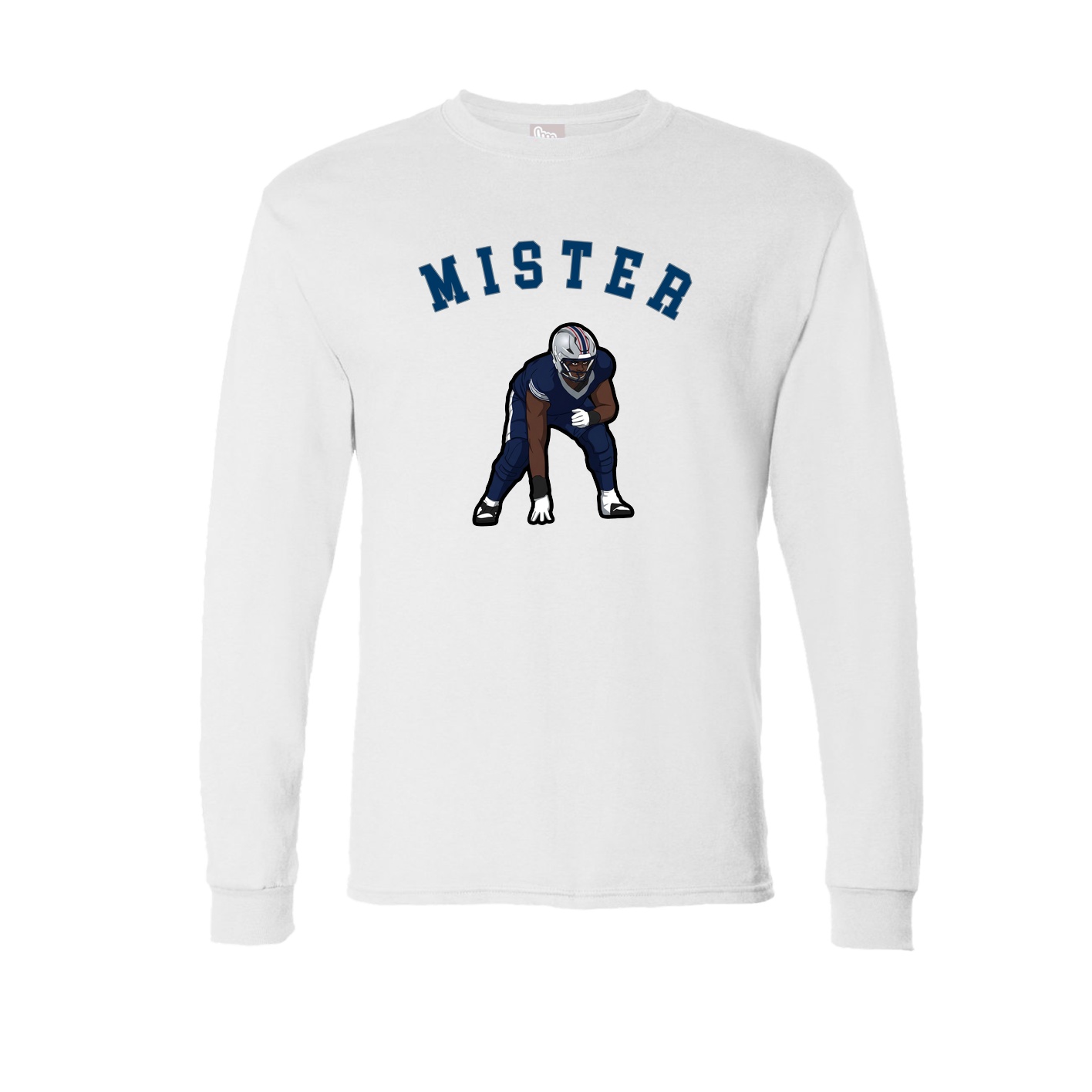 Long Sleeve Tee — Shirsey Arch in White