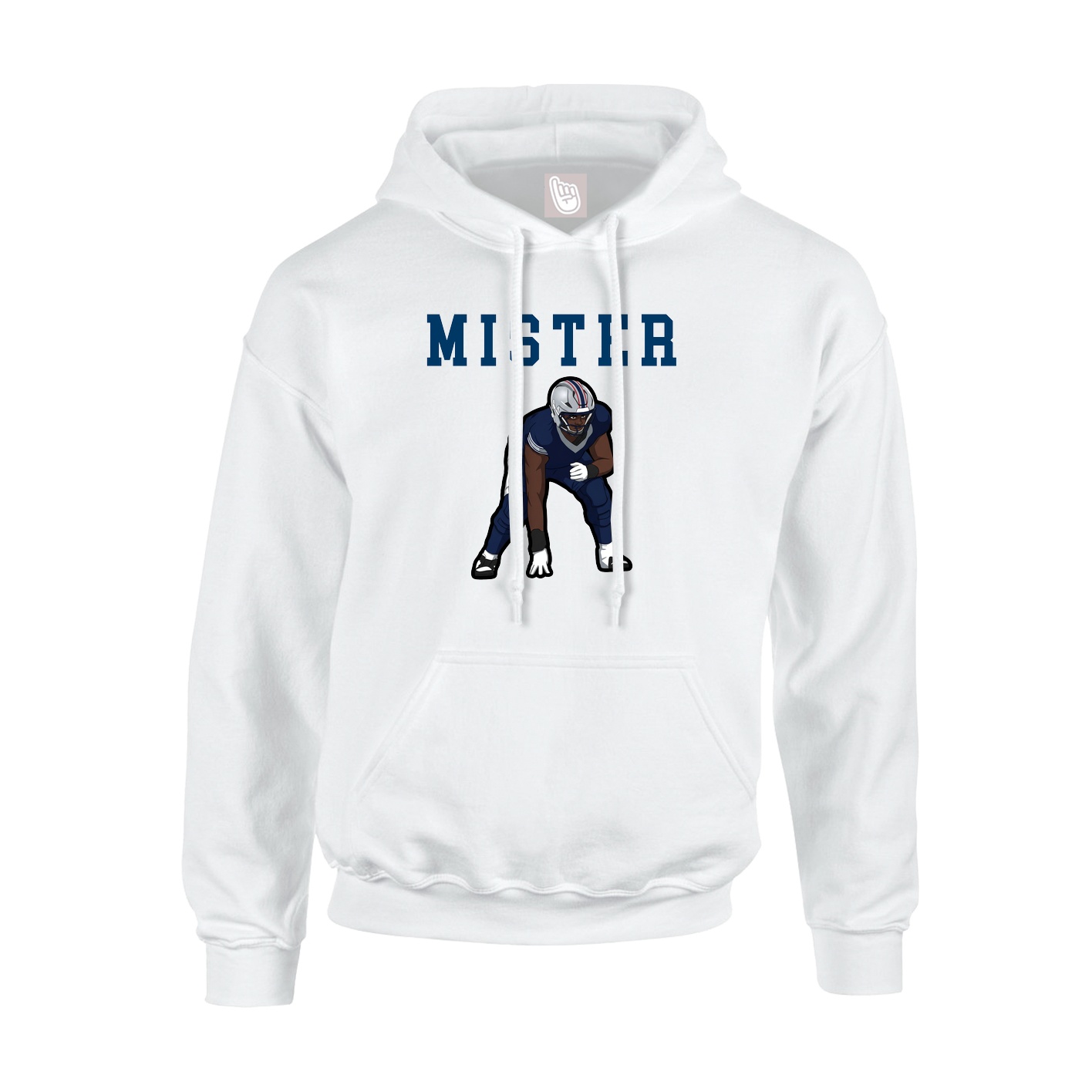 Youth Hoodie — Shirsey in White