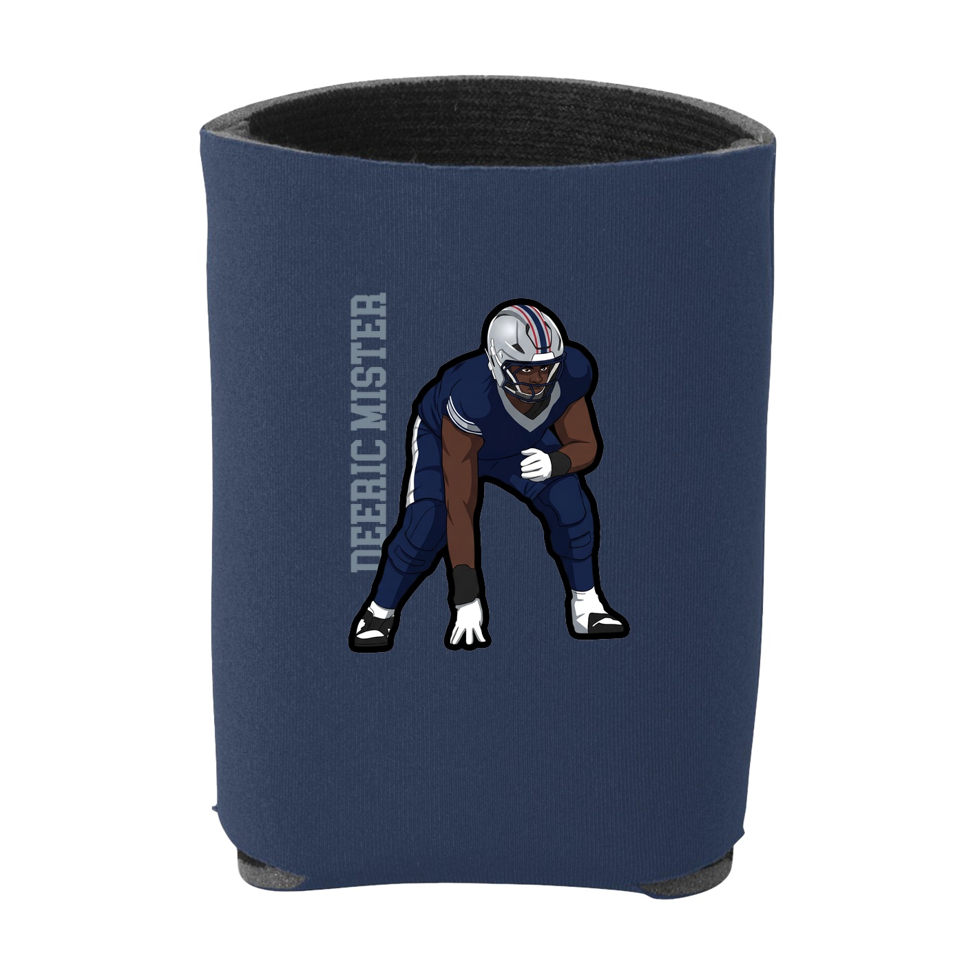 Can Holder — Name Vertical in Navy