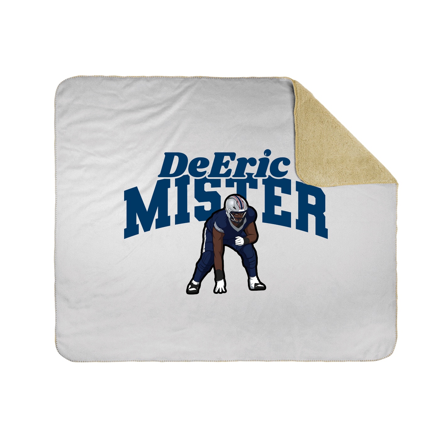 Throw Blanket — Signature Arch in White