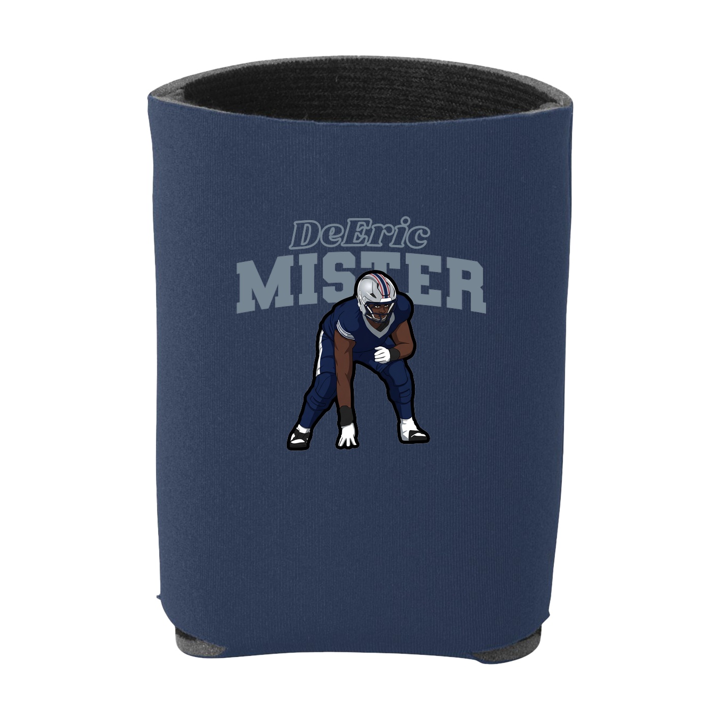 Can Holder — Name Arch in Navy