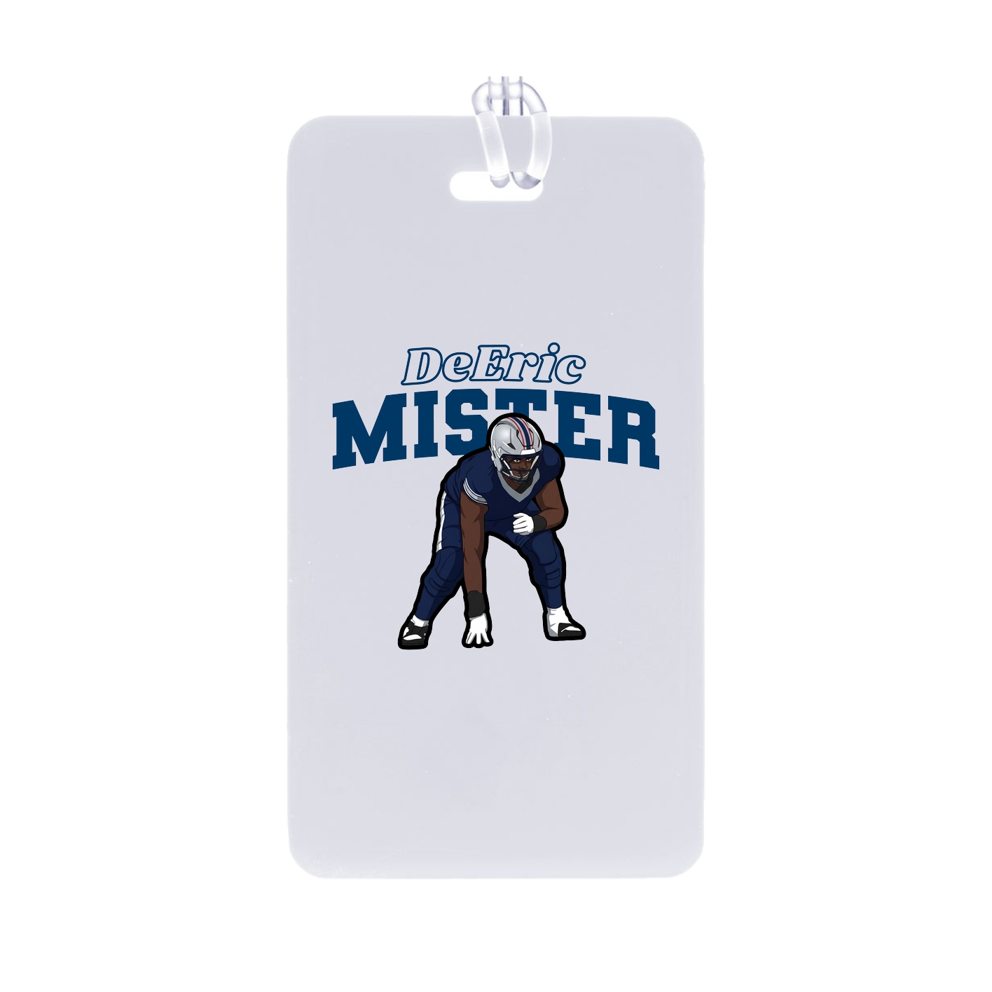 Bag Tag — Name Arch in Classic
