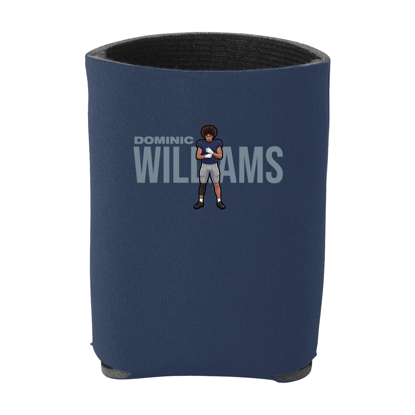 Can Holder — Player Name in Navy