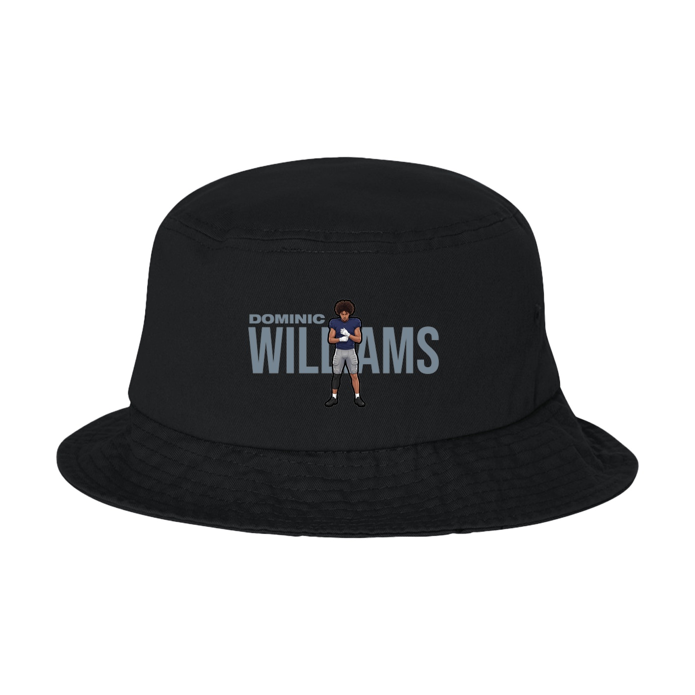 Bucket Cap — Player Name in Black