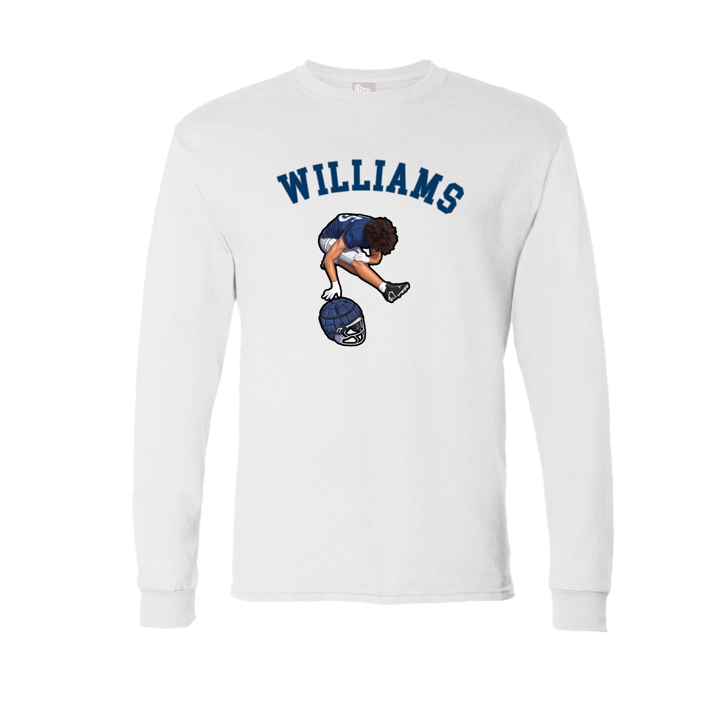 Long Sleeve Tee — Shirsey Arch in White
