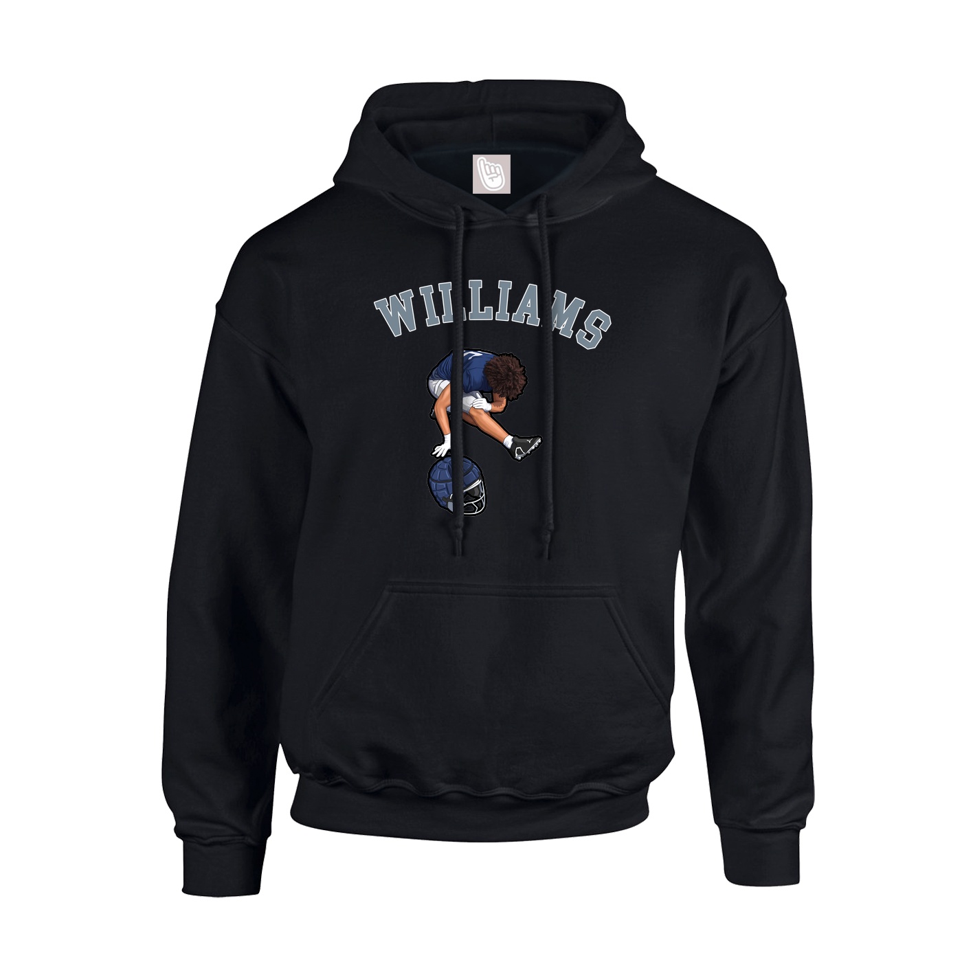 Hoodie — Shirsey Arch in Black