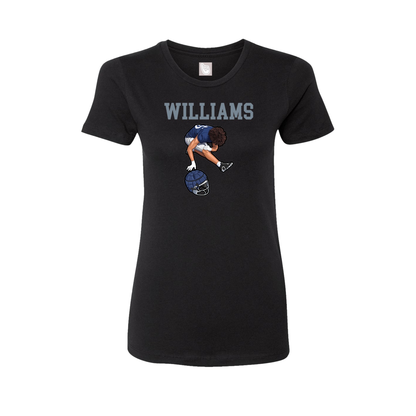 Fitted Women's Tee — Shirsey in Black