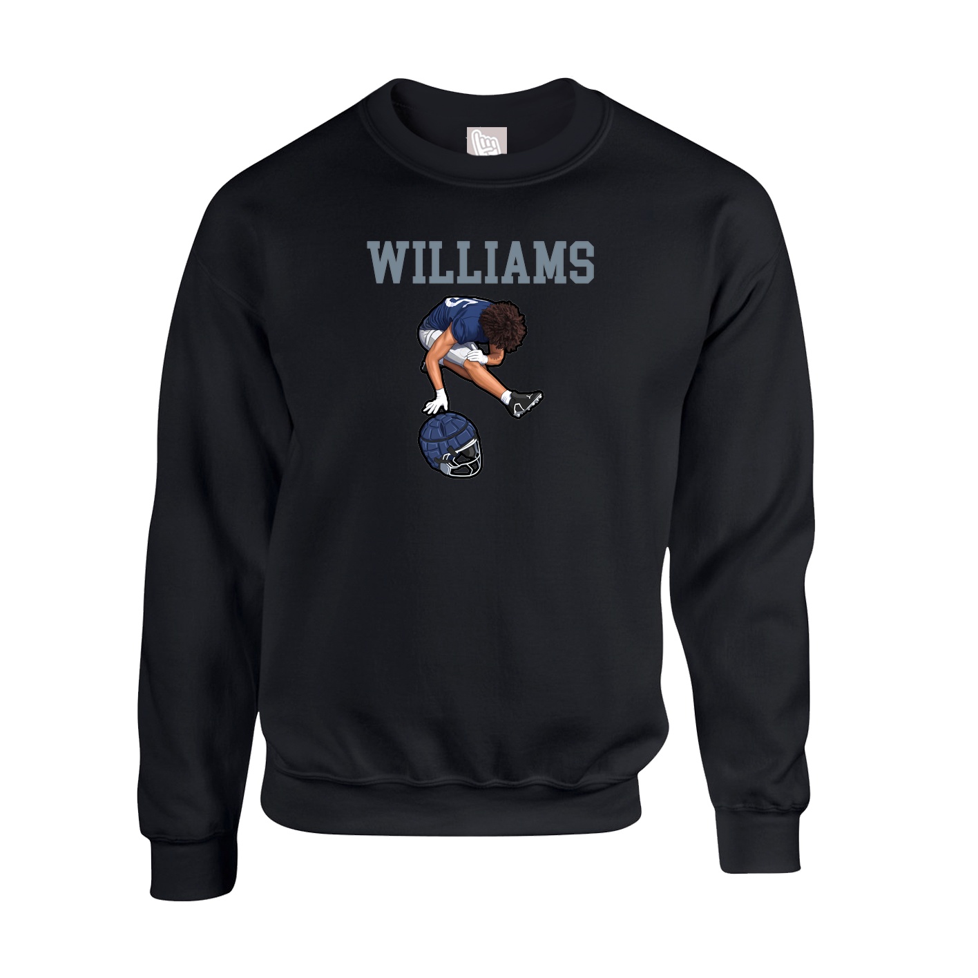 Fleece Crew — Shirsey in Black