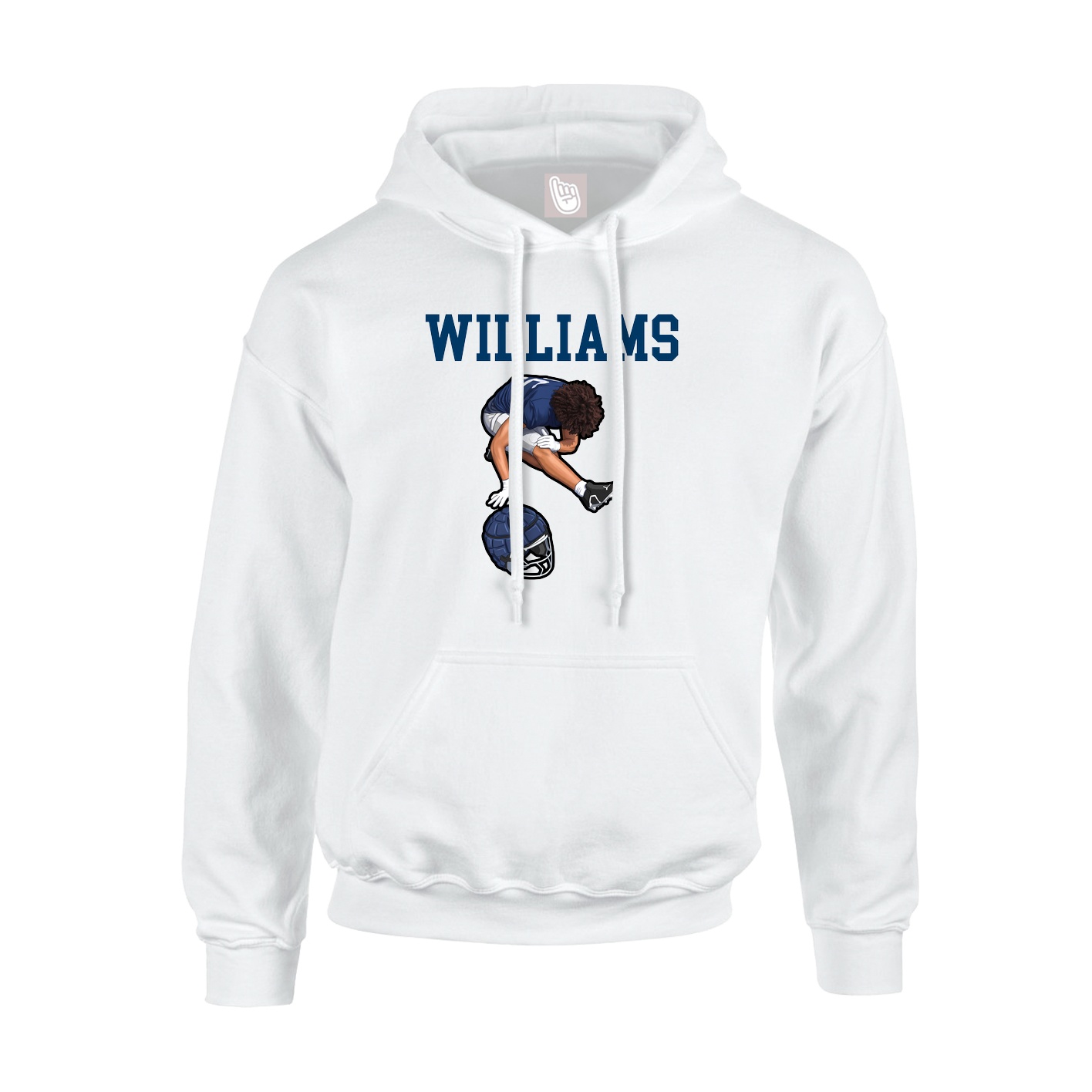 Youth Hoodie — Shirsey in White