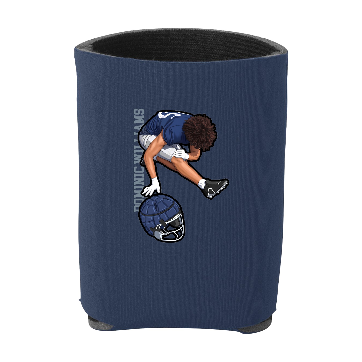 Can Holder — Name Vertical in Navy