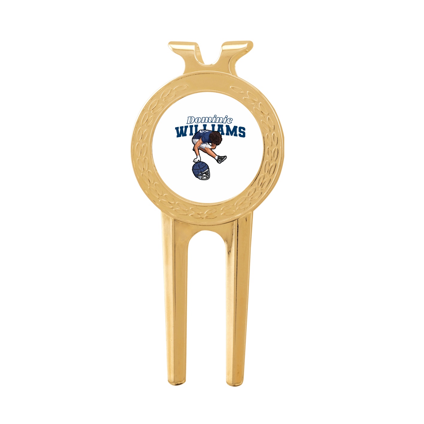 Divot Tool with Ball Marker — Name Arch in Classic